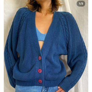 Vintage “Averroe” Cardigan Knit
